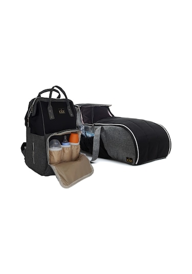 U.S.F. Portbebe + Bebek Çantası Set 2'li