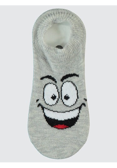Civil Boys Erkek Çocuk 3'lü Babet Çorap 2-12 Yaş Gri Gri
