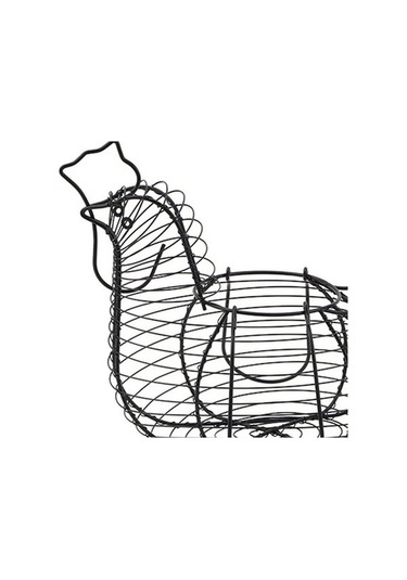 Tongxida Altın Tavuk Şekilli Metal Yumurta Sepeti - Tel Meyve Organizatörü - Yüksek Kalite Çok Renkli Çok Renkli