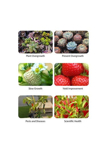 Konesam L3 Tek Panel Bitki Büyüme Lambası, Tam Spektrum 72 Led Işık, 5 Seviye Ayar Ve Zamanlayıcı, Usb 5v Askılı Bitki Işığı Diğer