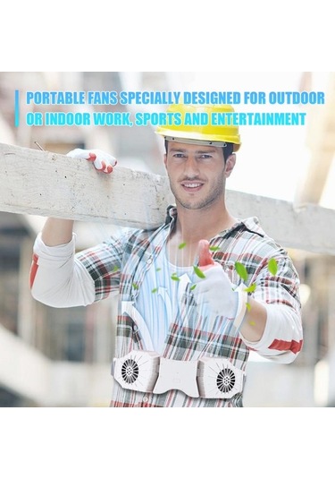 Jzcat- Trend Ön Çizgisi Taşınabilir Şarjlı 3 Hızlı Çift Rüzgar