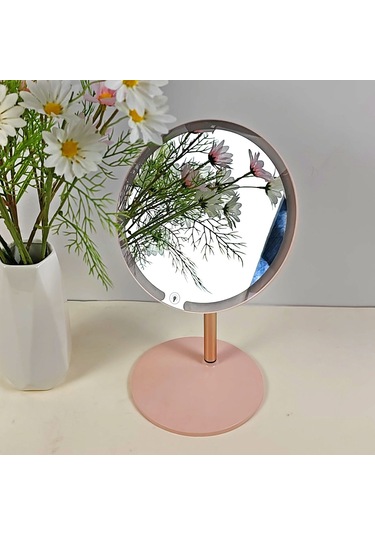 Aurora Masaüstü Lamba Akıllımak Yaj Aynası Pembe