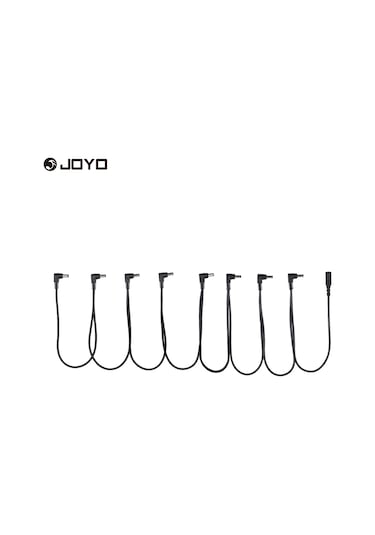 Xindoker Joyo Cm-26 Gitar Efektleri İçin 8'li Daisy Chain Kablosu - 9v Dc Besleme Bağlantı Kablosu Temiz Bakır Çekirdek, Nikel Kaplı Uçlar