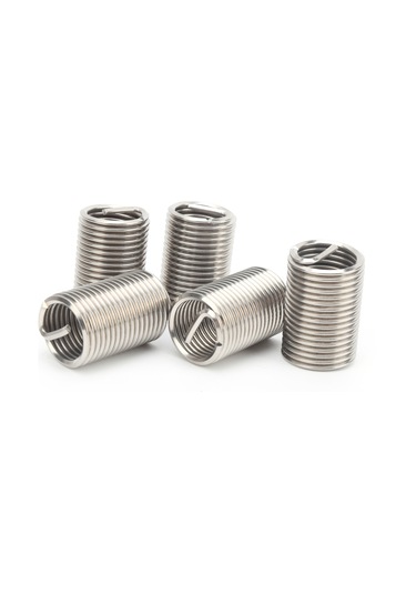 Moveevo M20x2.5x2.5d Sus304 Çelik Tel Vida Kılıfı, 5 Adet, Yıldız Profil, Vida Teli Onarım Ve Koruma Kılıfı