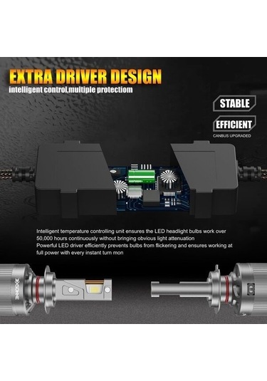 Xsonne Sirius H1 Led Xenon Far Ampul 12v 65w 8000k 8000lm