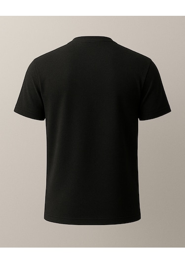 Hugo Boss 911 Baskılı T-shirt Siyah