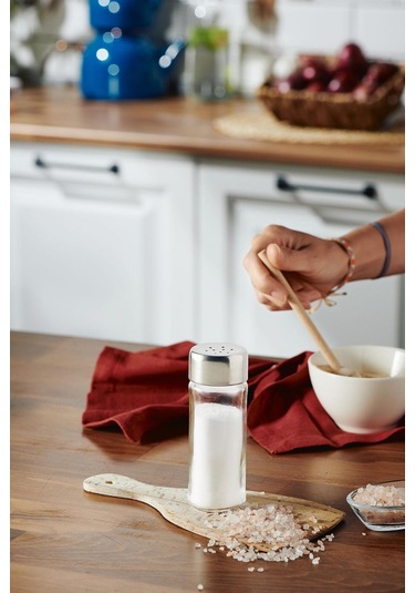 Renga Voca 112 Ml Metal Kapaklı Cam Tuzluk 121011 Gümüş