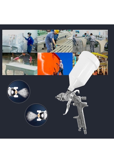 Bhd Profesyonel Üstten Depo 1.4Mm 600Cc Boya Tabancası