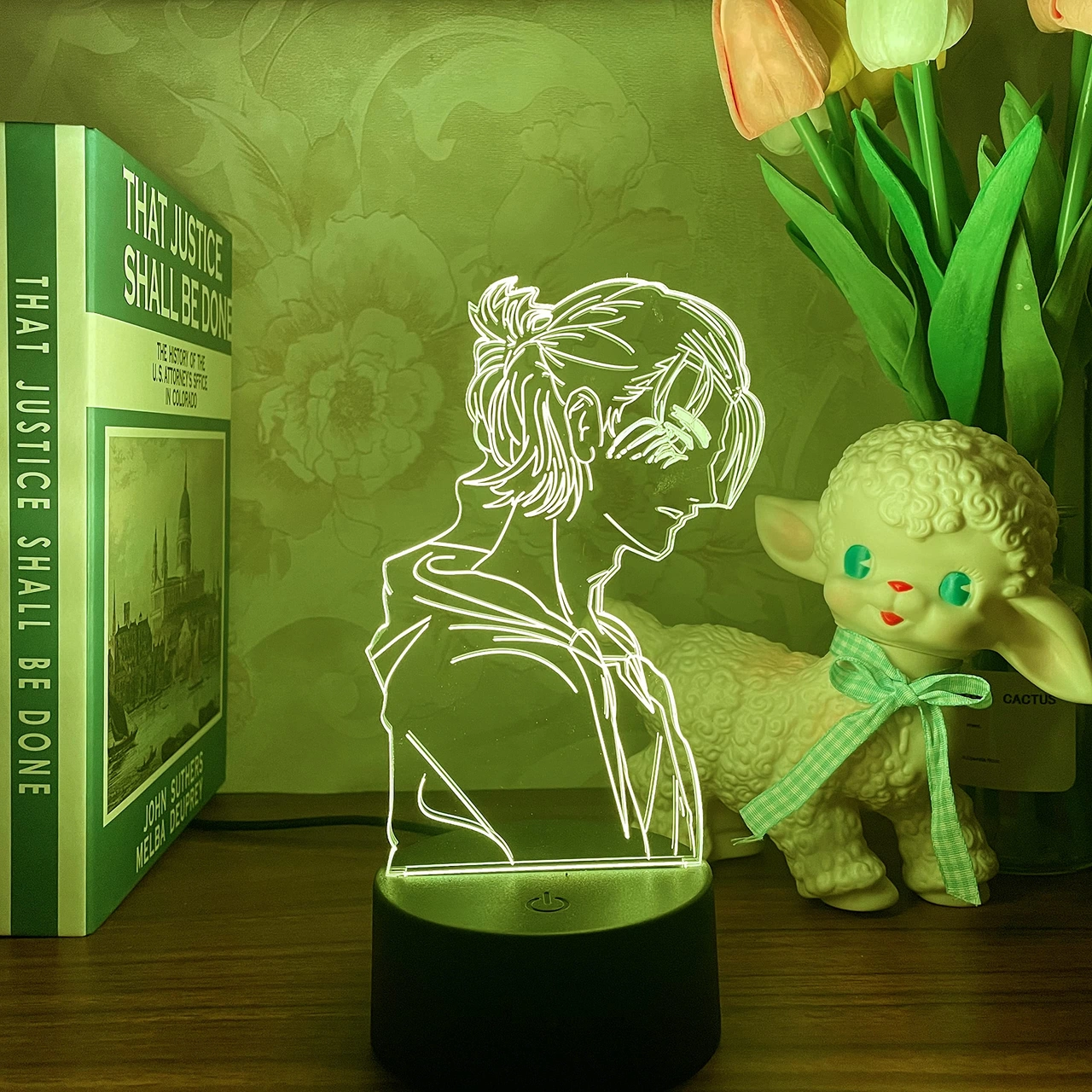 Youtek Dokunmatik Animasyon Led Gece Lambası - Akıllı Işık Kontrolü Çok Renkli