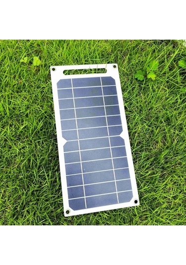 Xuweiwei 1 Adet Dayanıklı Manyetik Güneş Şarj Paneli Güneş 30w 5v Usb Çıkışlı Fotovoltaik Modül Güç Bankaları Telefonlar Kamp Ev Karavan