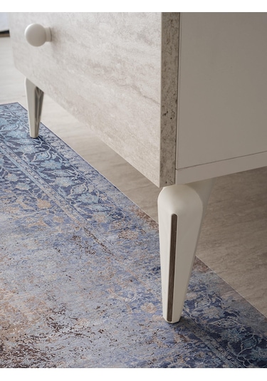 Petra 2 Kapaklı Aynalı Elbise Dolabı Gardrop 120x55x200
