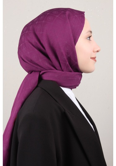 Mürdüm Cotton Pamuk Şal 992 451699 Mürdüm