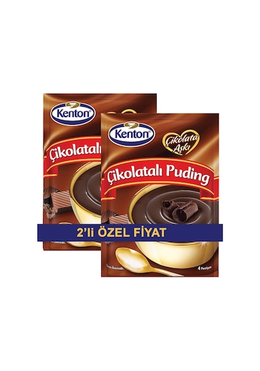 Kenton Çikolata Aşkı Çikolatalı Puding 2 x 100 G