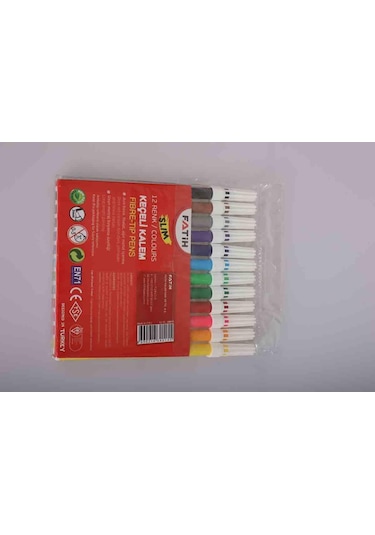 FATİH KEÇELİ KALEM 12 RENK