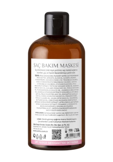 Akita Saç Bakım Maskesi 250 ML