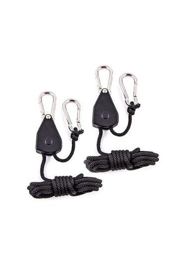 Dofolink Dışarıda Kullanım İçin Ayarlanabilir Kaldırma Teli, 68-75kg Yük Kapasitesi, Metal Tekerlek Alüminyum Kılıf Olmadan , 4'lü Paket Diğer