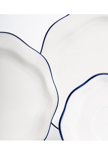 Maxx Doria Daily Blue 6 Kişilik 26 Parça Kahvaltı Takımı Pa2088 Beyaz - Mavi