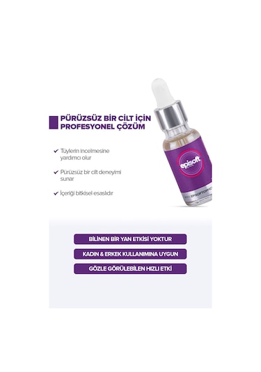 Episoft İstenmeyen Tüylere Karşı Serum 20 ML