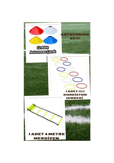 Antrenma Seti 3 Lü Sarı