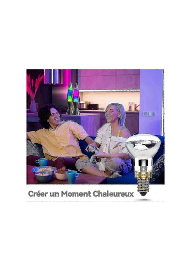 Lav Lambası Ampulü 25w E14 R39, Sıcak Beyaz Reflektör, Akkor Spot Ampul, 4'lü Paket - Kaiyi Diğer