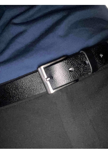 Ince Hakiki Deri 3 CM Kemer