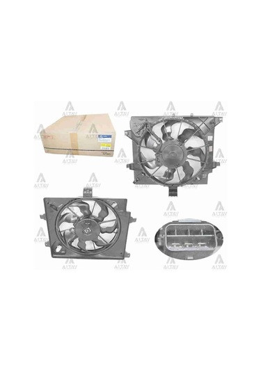 HMC 25380-A5800 Radyatör Fanı Komple İ30/ Ceed 12- Dizel