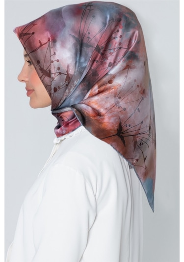 Armine Özel Nostalji Serisi Twill İpek Eşarp Modelleri 8354D-86