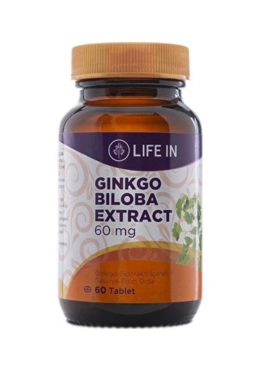 Life In Ginkgo Biloba Ekstrakt 60 Tablet