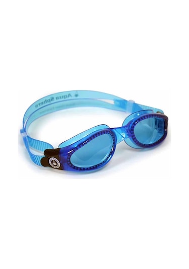 Aqua Sphere Kaiman Small Mavi Cam - Aqua Çerçeve - Mavi Etek Yüzücü Mavi