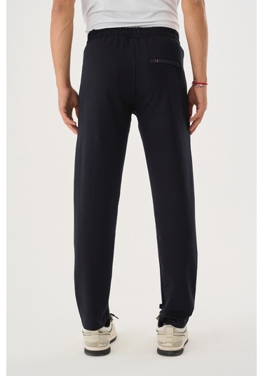 Shooter Sportswear Erkek Antrasit Mevsimlik Eşofman Altı Beli Lastikli Bağcıklı Rahat Kalıp Lacivert