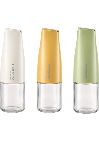 Fortunelane Küçük Mutfak Otomatik Kütle Açık Cam Yağ/soya Sos/sirk Köpürtü Flakonu, Dayanıklı Beyaz, Yağ Tutanmaz Diğer