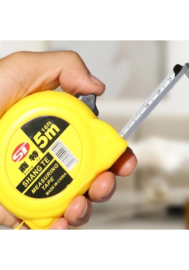 10m 25mm-1pc7.5 10m Mezura Metrik Çelik Ölçüm Cetveli Mesafe Ölçme Aracı Metre Cetvel Çelik Bant Uzunluğu Metal Ölçme Aletleri