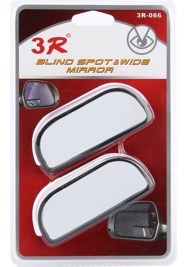Flybuy 3r-066 2 Adet Araba Kamyon Kör Nokta Aynası, Geniş Açı Geniş Ayna, Boyut: 8.3x3.4cm Diğer