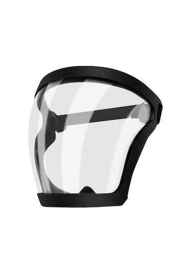 Toz Geçirmez Tam Yüz Koruyucu Maske Kaynak Kesme Ve Zımparalama Maskesi Black White