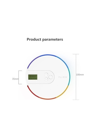 Tongxida Zamanlama Yaşlı Taşınabilir Sones Lk Kutusu İlaç Hatırlatma Hap Hafta Gökkuşağı Elektronik Akıllı Bf Bosphorusboutiqu Diğer