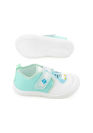 Gezer Yazlık Kız Çocuk Keten Happy Bird Cırt Cırtlı Ayarlanabilir Ayakkabı Ga2ypm.03343.00.3g3.0a Yeşil