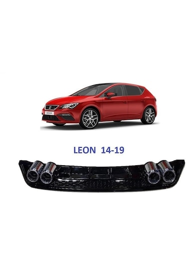 Seat Leon Difüzör 14-18 Aero Dynamic Model