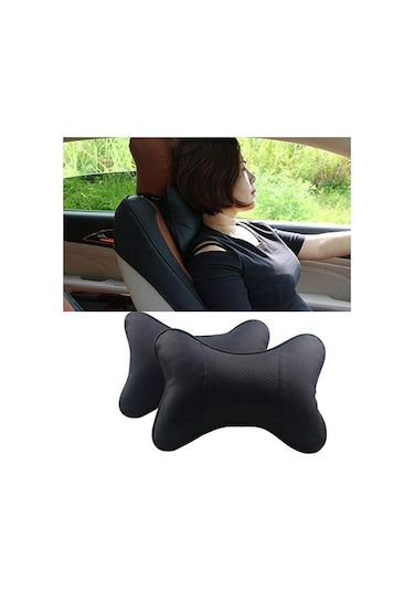 Mitsubishi Pajero Koltuk Başlığı Emniyet Kemer Kılıfı Siyah (420155221)