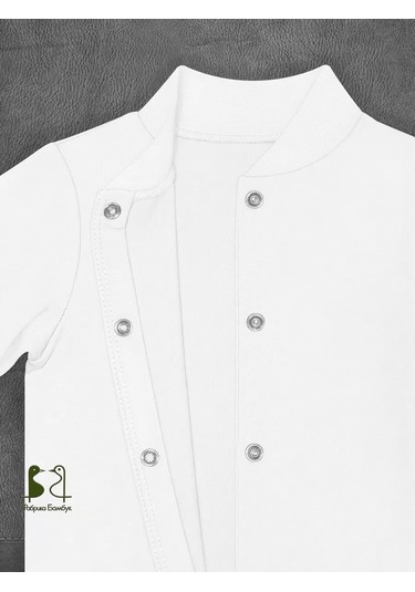 Fabrika Bambuk Düğmeli Üstler 53565492 Açık Mavi