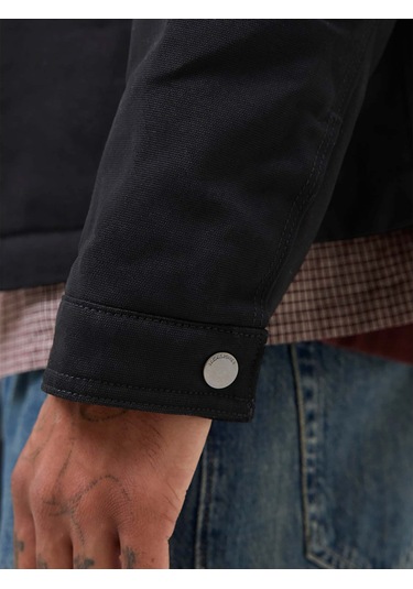 Jack & Jones Dover Worker Erkek Siyah Ceket 12278797-b Siyah