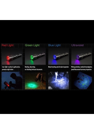 Nitecore Srt7gt 1000 Lumen El Feneri Çok Renkli
