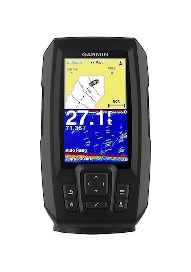 Garmın Balık Bulucu + Gps Strıker Plus 4 Siyah