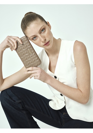 Pierre Cardin Kadın Cüzdan 06PC24K3024-lSA - Vizon