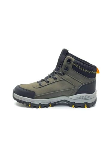 Cool Alfa Ortopedik Kaymaz Taban Softshell Erkek Çocuk Bot Haki