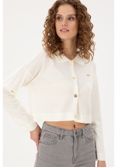 U.s. Polo Assn. Kadın Kum Hırka Triko 50297152-vr085 Kum