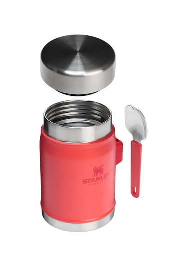 Stanley Classic Legendary Kaşıklı Yemek Termosu 0.4l Hot Coral Hot Coral