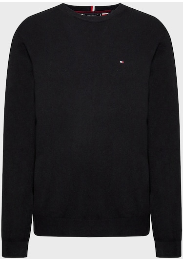 Tommy Hilfiger Erkek Kazak Mw0mw28046 Bds Siyah