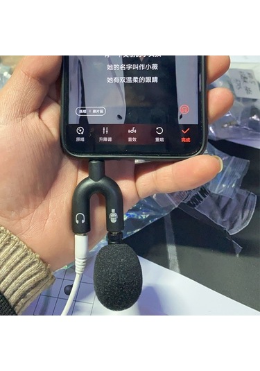 Zj040mr Stereo 3.5mm Cep Telefonu Tablet Dizüstü Elektronik Ekipman Mini Düz Mikrofon