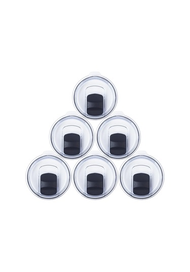 Yetı 20oz Bardaklar, 10/24oz Kupalar Ve 10oz Lowball Bardaklar İçin 6'lı Paket 20oz Bardak Kapakları, Ozark Trail İçin Dökülmeye Karşı Kapaklar, Eski Stil Rtic, Bpa İçermez