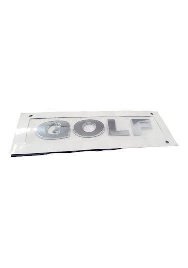 Volkswagen Golf Sticker Arka Bagaj Yazısı